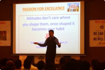 Passion for Excellence with “Reset” Button